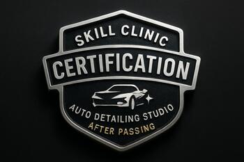 Certification badge after passing skill clinic
