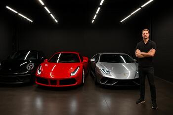 Owner gallery row photographed after delivery