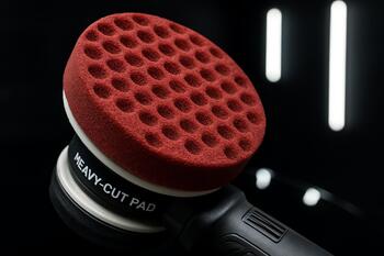 Heavy-cut pad used to level deep defects