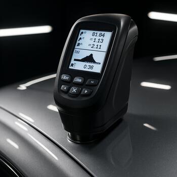 Spectrophotometer scan ensuring color fidelity