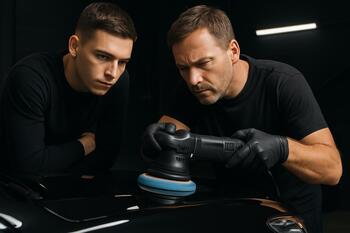 Apprentice observing correction under mentor